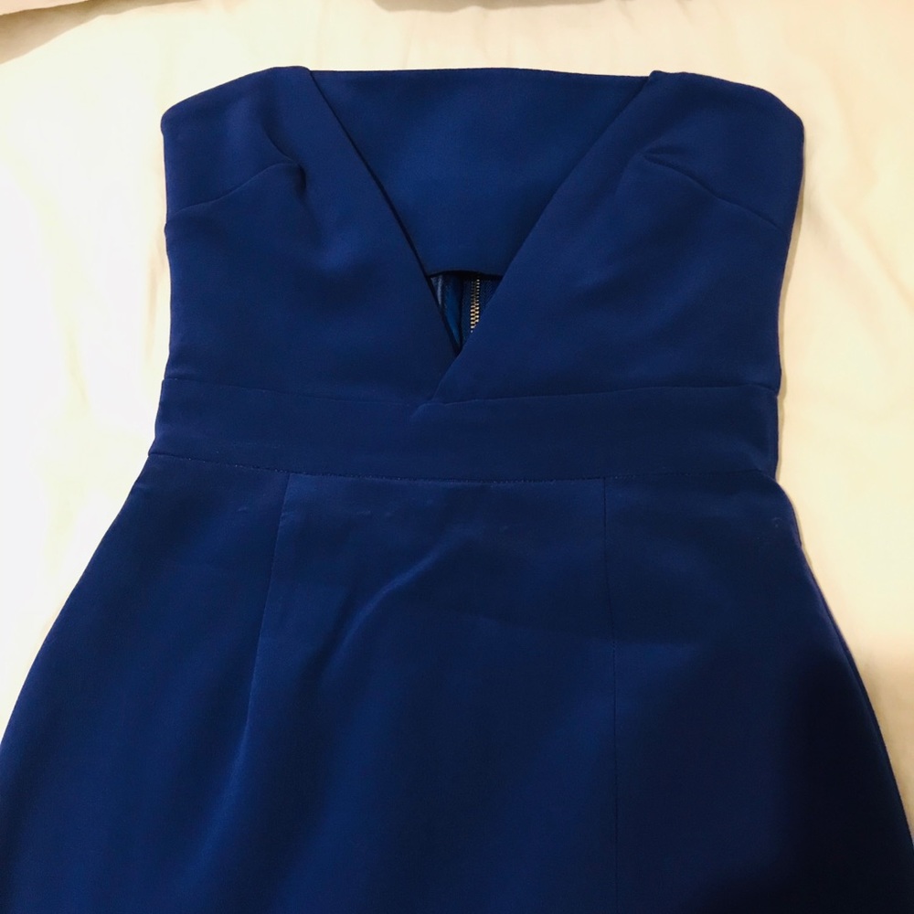 BLUE Tube Dress (pls pay attention to description)